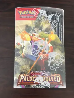 Pokemon TCG Scarlet & Violet Paldea Evolved Half Booster Box 18 Packs Sealed - Image 4