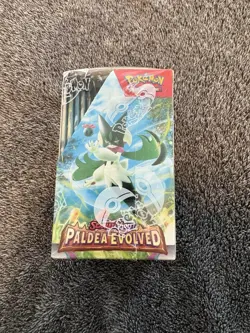 Pokemon TCG Scarlet & Violet Paldea Evolved Half Booster Box 18 Packs Sealed - Image 2