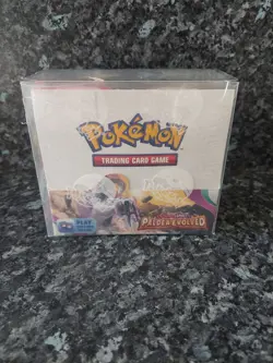 Pokemon TCG Paldea Evolved Booster Box Sealed Scarlet & Violet 36 small dent box - Image 1