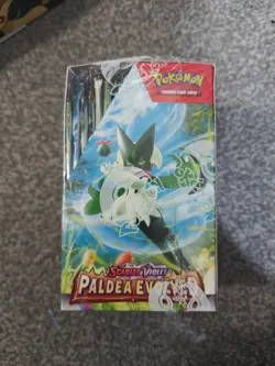 Pokemon TCG Scarlet & Violet Paldea Evolved Half Booster Box 18 Packs Sealed - Image 2