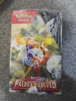 Pokemon TCG Scarlet & Violet Paldea Evolved Half Booster Box 18 Packs Sealed - Image 4