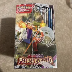 Pokemon TCG Scarlet & Violet Paldea Evolved Booster Box, 36 Packs, Sealed - Image 2
