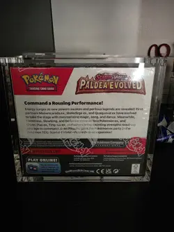 Pokemon TCG Scarlet & Violet Paldea Evolved Booster Box Sealed Including Acrylic - Image 3
