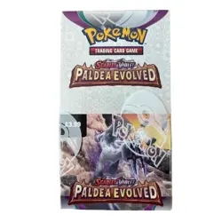 Pokemon TCG Scarlet & Violet Paldea Evolved Half Booster Box 18 Packs Sealed - Image 1