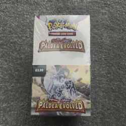 Pokemon TCG Scarlet & Violet Paldea Evolved Half Booster Box 18 Packs Sealed - Image 2