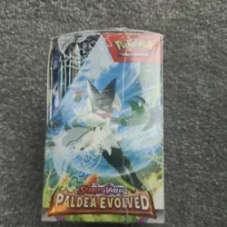 Pokemon TCG Scarlet & Violet Paldea Evolved Half Booster Box 18 Packs Sealed - Image 3