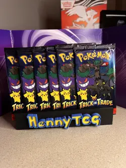 Pokemon Card Pack Trick or Trade BOOster Pack 2024 New Sealed - Image 1