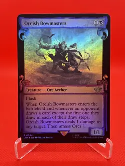 Orcish Bowmasters - Foil Handmade Playtesting Card! - Image 1