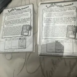 Bandai One Piece Card Game TCG CCG Treasure Map Piece Set Of 2 Missing 1 - Image 2