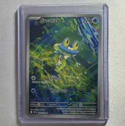 Pokemon Trading Card: Froakie 088/086 ME04: Chaos Rising IR Holo Rare NM - Image 1