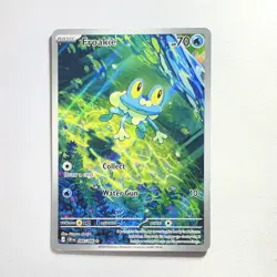 Pokemon Trading Card: Froakie 088/086 ME04: Chaos Rising IR Holo Rare NM - Image 3