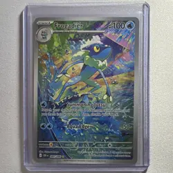 Pokemon Trading Card: Frogadier 089/086 Chaos Rising IR Holo NM - Image 1