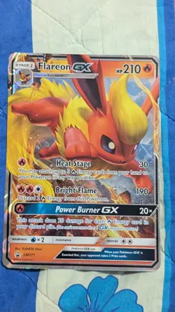 Flareon GX - SM171 - Pokemon Sun & Moon Promo Ultra Rare Card NM **JUMBO CARD** - Image 1