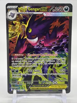 Mega Gengar EX 284/217 ME Ascending Heroes (ASC) Pokemon Card, NM 🔥 - Image 1