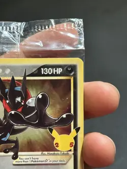 Gold Star Greninja SEALED SWSH144 Black Star Promo Celebrations HOLO BLEED ERROR - Image 4