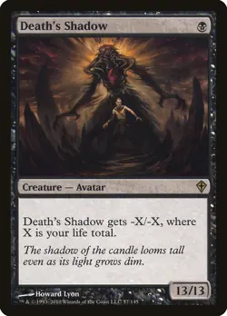 Death's Shadow [Worldwake] Magic MTG - Image 1