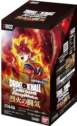 Dragon Ball Super Card Game Booster Pack Recca no Touki FB02 BOX - Image 1