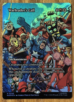 MTG Marvel Eternal-Legal, Warleader's Call - Foil - Image 1