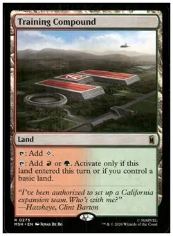Training Compound 275 Rare Marvel Super Heroes Magic: The Gathering Near Mint - Image 1