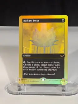 MTG Radiant Lotus FIRST-PLACE FOIL #0500 Drift NM Mythic Rare Magic - Image 1