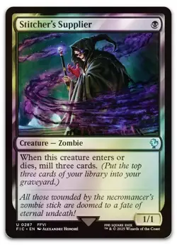 Stitcher's Supplier (Surge Foil) #287 (NM) Final Fantasy FIC Magic MTG - Image 1