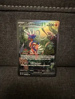 Pokemon Koraidon ex Scarlet & Violet Full Art Holo SIR 247/198 230 HP - Image 1