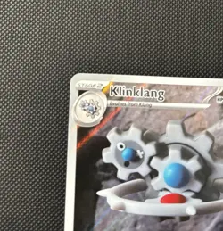 Pokemon TCG Klinklang 141/086 Sv: Black Bolt Holo Illustration Rare English - Image 5