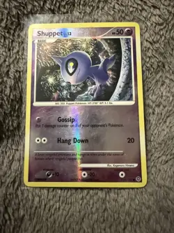 Pokemon Shuppet 110/132 Reverse Holo Secret Wonders 2007 – Played - Image 1