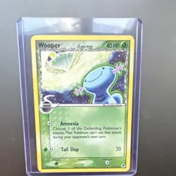 Nintendo Pokemon TCG 2006 Delta Species Wooper 71/101 Common Regular - Image 1
