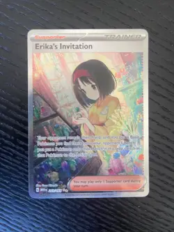 Pokemon TCG Erika's Invitation Scarlet & Violet-151 203/165 Holo Special... - Image 1