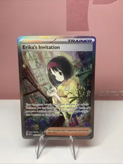 Pokemon TCG Erika's Invitation Scarlet & Violet-151 203/165 Holo Special... - Image 1
