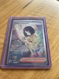 Pokemon TCG Erika's Invitation Scarlet & Violet-151 203/165 Holo Special... - Image 2