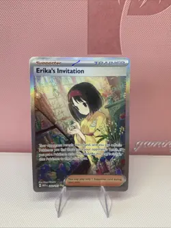 Pokemon TCG Erika's Invitation Scarlet & Violet-151 203/165 Holo Special... - Image 1