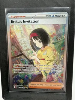 Pokemon TCG Erika's Invitation Scarlet & Violet-151 203/165 Holo Special... - Image 1