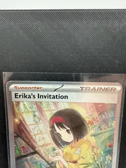 Pokemon TCG Erika's Invitation Scarlet & Violet-151 203/165 Holo Special... - Image 2