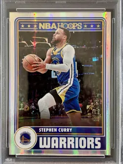 2023-24 Panini NBA Hoops - Stephen Curry #292 Premium Box Set /199 PSA 10 POP 21 - Image 2