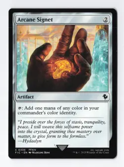 Arcane Signet (0335) Commander FINAL FANTASY MTG Magic the Gathering Card NM - Image 1