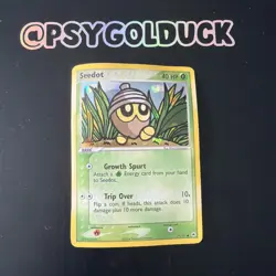 Pokemon TCG Seedot EX Hidden Legends 71/101 Reverse Holo HP B23 - Image 1