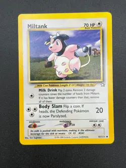 Miltank DMG 41/111 Uncommon Neo Genesis Pokemon Unlimited - Image 1