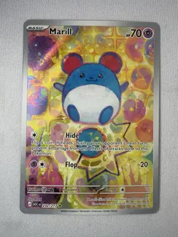 Marill 232/217 Illustration Rare Ascended Heroes Pokemon Near Mint - Image 1