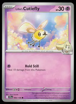 Lillie's Cutiefly 066/159 Common Journey Together Pokemon Near Mint - Image 1