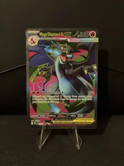 2025 Pokemon Phantasmal Flames Mega Charizard X ex Ultra Rare #109/094 - Image 1