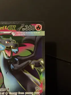2025 Pokemon Phantasmal Flames Mega Charizard X ex Ultra Rare #109/094 - Image 3