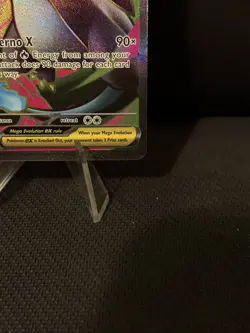 2025 Pokemon Phantasmal Flames Mega Charizard X ex Ultra Rare #109/094 - Image 4