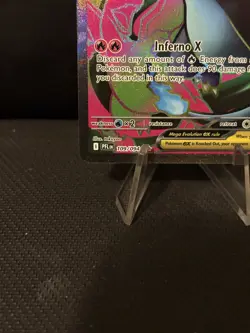 2025 Pokemon Phantasmal Flames Mega Charizard X ex Ultra Rare #109/094 - Image 5