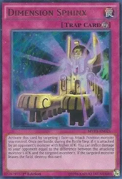 Yugioh - Dimension Sphinx (Ultra Rare) (Unlimited) - MVP1-EN023 (P) - Image 1