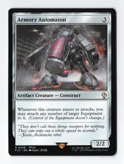 Armory Automaton Rare FINAL FANTASY MTG Magic the Gathering Card NM - Image 1