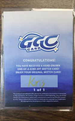 ACEO ORIGINAL OOAK HAND-DRAWN SKETCH CARD 1/1 Rick And Morty Signed By Artist! - Image 2