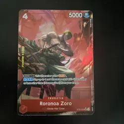 Roronoa Zoro ST21-015 ALT art Starter Deck EX: Gear 5 NM - Image 1