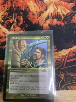 Magic the Gathering MTG Dueling Grounds Gold Invasion Rare - Image 1